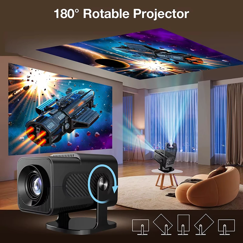فروش نقدی و اقساطی مینی ویدئو پروژکتور آیریور مدل HCS350 PRO به همراه دسته بازی