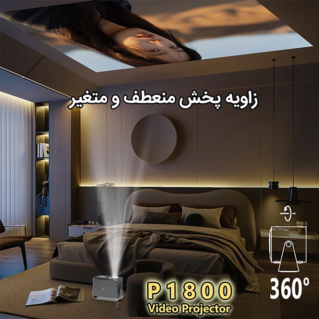 فروش نقدی و اقساطی ویدئو پروژکتور مدل P1800