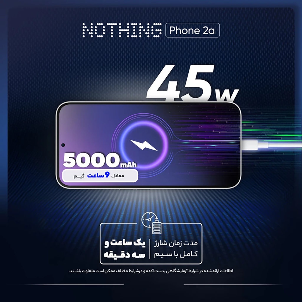 فروش نقدي و اقساطي گوشی موبایل ناتینگ مدل Phone 2a دو سیم کارت ظرفیت 128 گیگابایت رم 8 گیگابایت