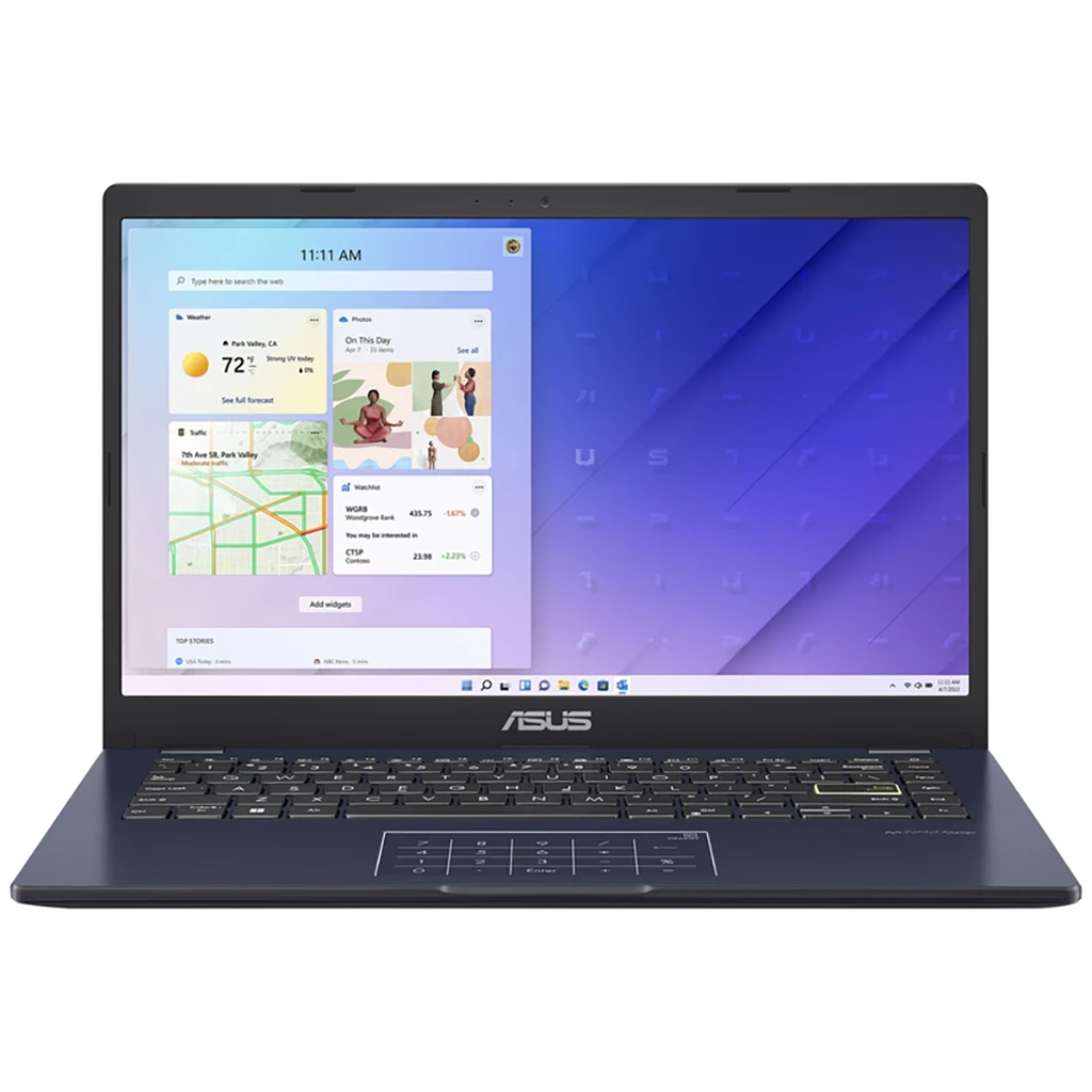 فروش نقدي و اقساطي لپ‌تاپ ایسوس مدل Vivobook Go 14 E410KA-CL464 با پردازنده Celeron N4500، رم DDR4 4GB