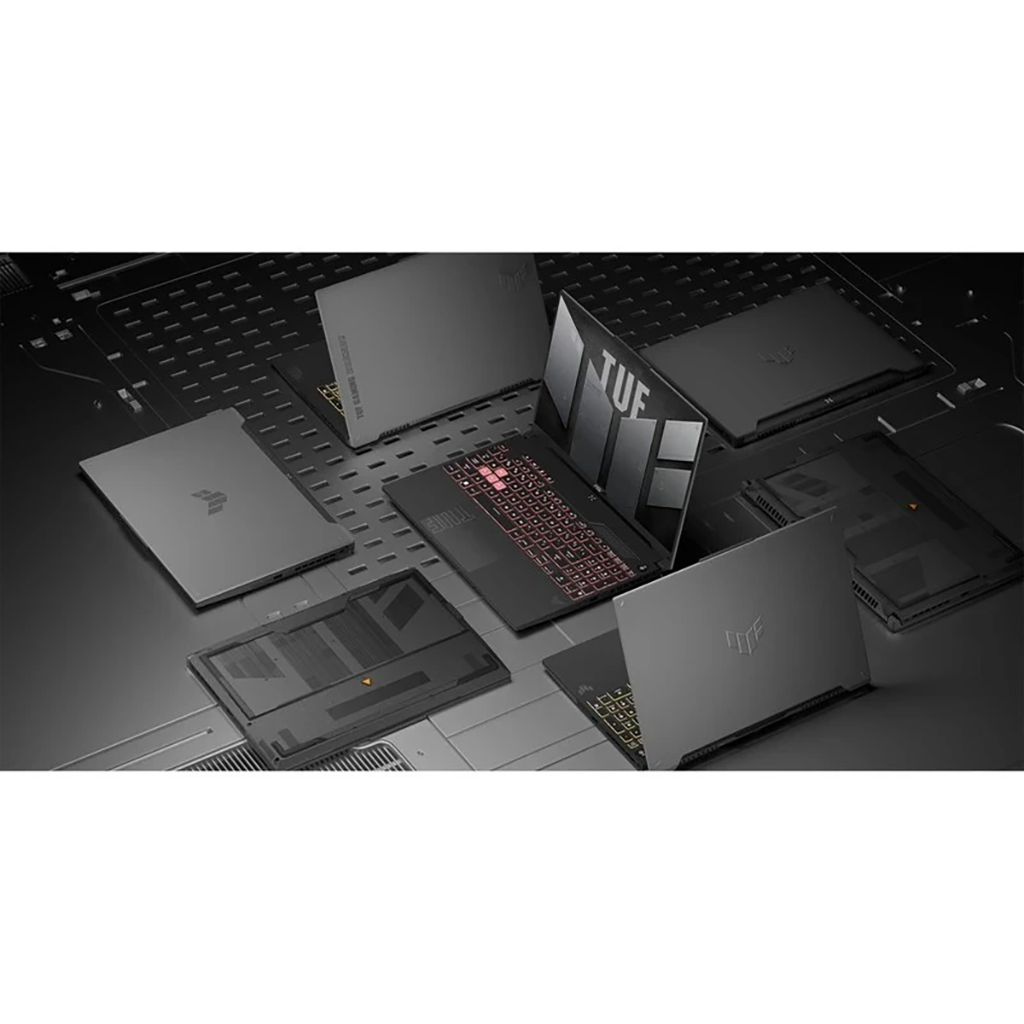 لپ تاپ 16 اینچی ایسوس مدل TUF Gaming A16 FA607NUG-WH73-R7 7445HS-RTX4050 6GB-16GB DDR5 5600MHz