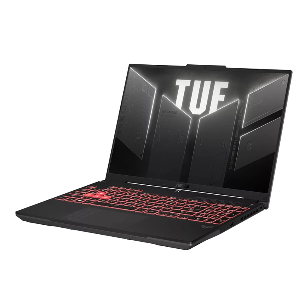 لپ تاپ 16 اینچی ایسوس مدل TUF Gaming A16 FA607NUG-WH73-R7 7445HS-RTX4050 6GB-16GB DDR5 5600MHz