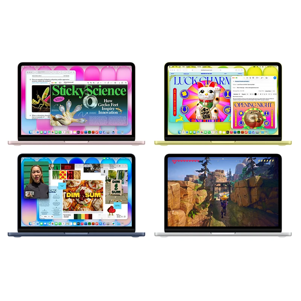 فروش نقدي و اقساطي لپ تاپ 13 اینچی اپل مدل MacBook Neo LLA-A18 Pro-8GB Ram-256GB SSD