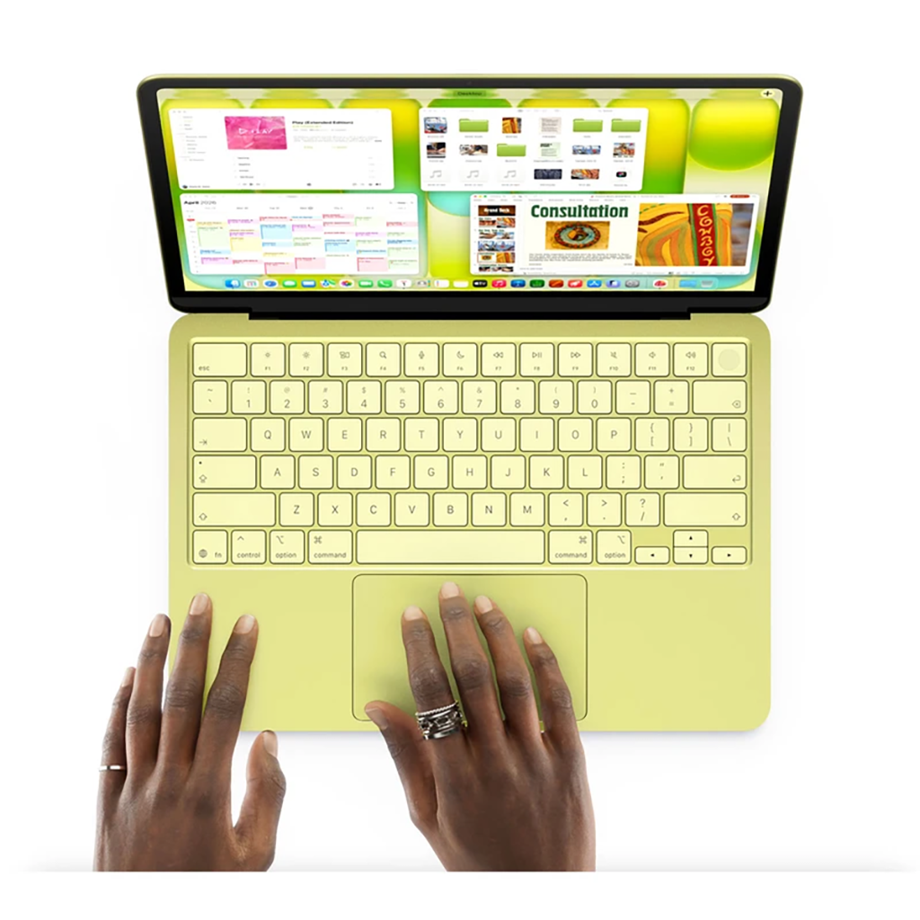 فروش نقدي و اقساطي لپ تاپ 13 اینچی اپل مدل MacBook Neo LLA-A18 Pro-8GB Ram-512GB SSD