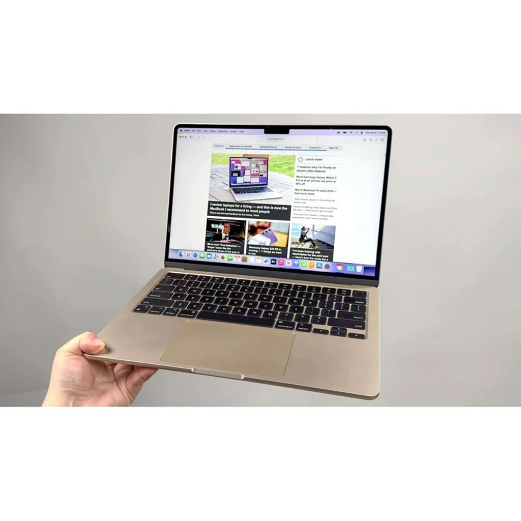 فروش نقدي و اقساطي لپ تاپ 13.6 اینچی اپل مدل MacBook Air MDHA4 2026 LLA-M5-16GB RAM-512GB SSD