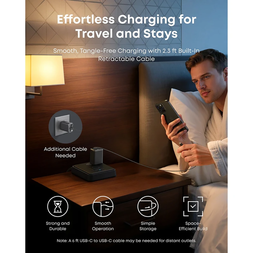 خرید شارژر دیواری 35 وات انکر مدل A2658 به همراه کابل USB-C به صورت نقد و اقساط