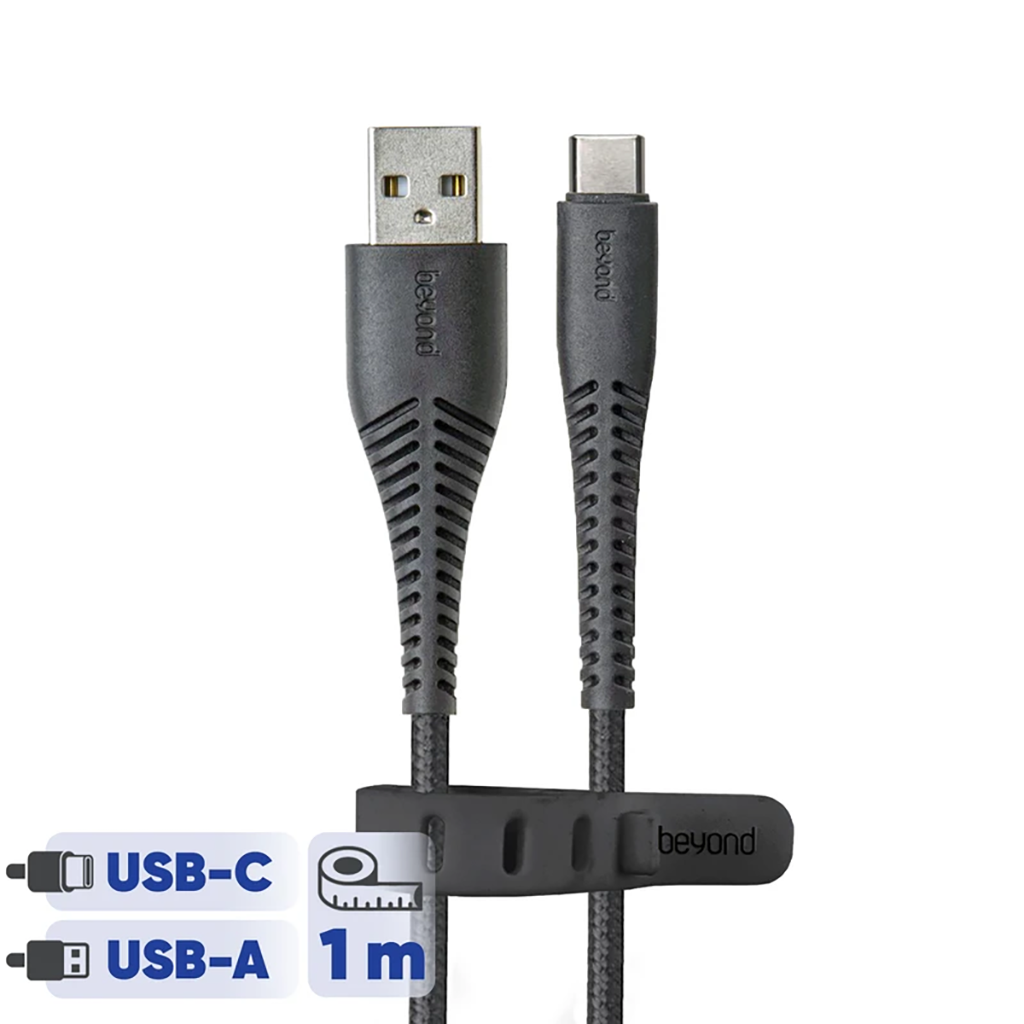 فروش نقدی و اقساطی کابل تبدیل USB به USB-C بیاند مدل BUC-301 FAST CHARGE طول 1 متر