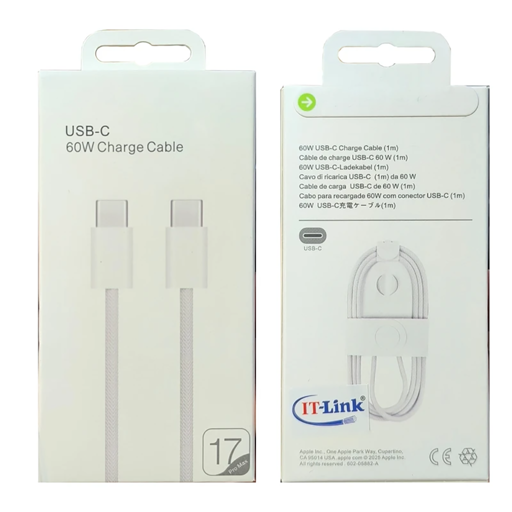 فروش نقدی و اقساطی کابل USB-C آی تی لینک مدل ZM-826 طول 1 متر