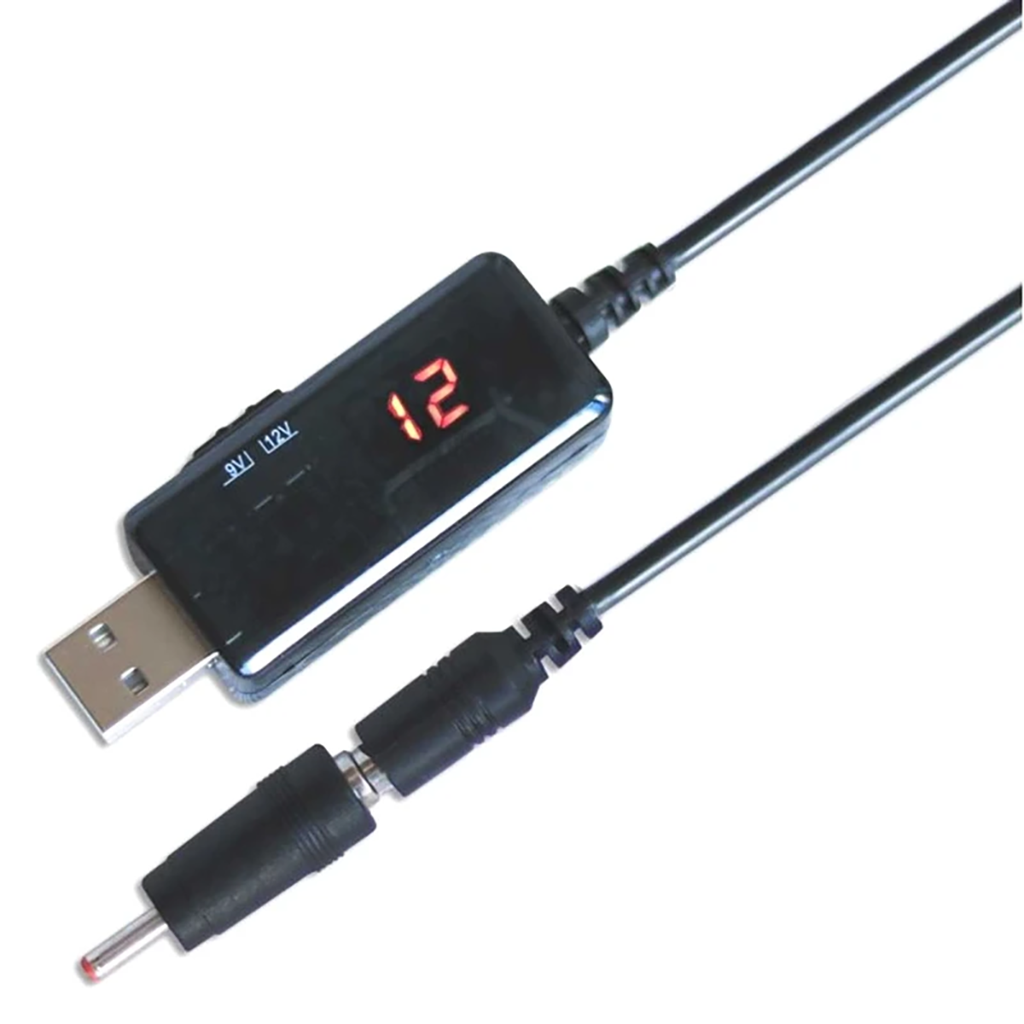 فروش نقدی و اقساطی کابل تبدیل USB به DC مدل T912 طول 0.88 متر