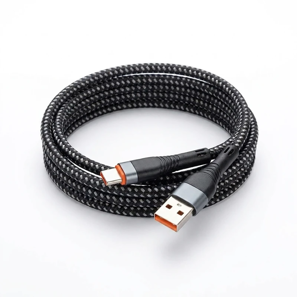 فروش نقدی و اقساطی کابل تبدیل USB به USB-C یس پلاس مدل Fast Charging Durable Cable طول 1 متر