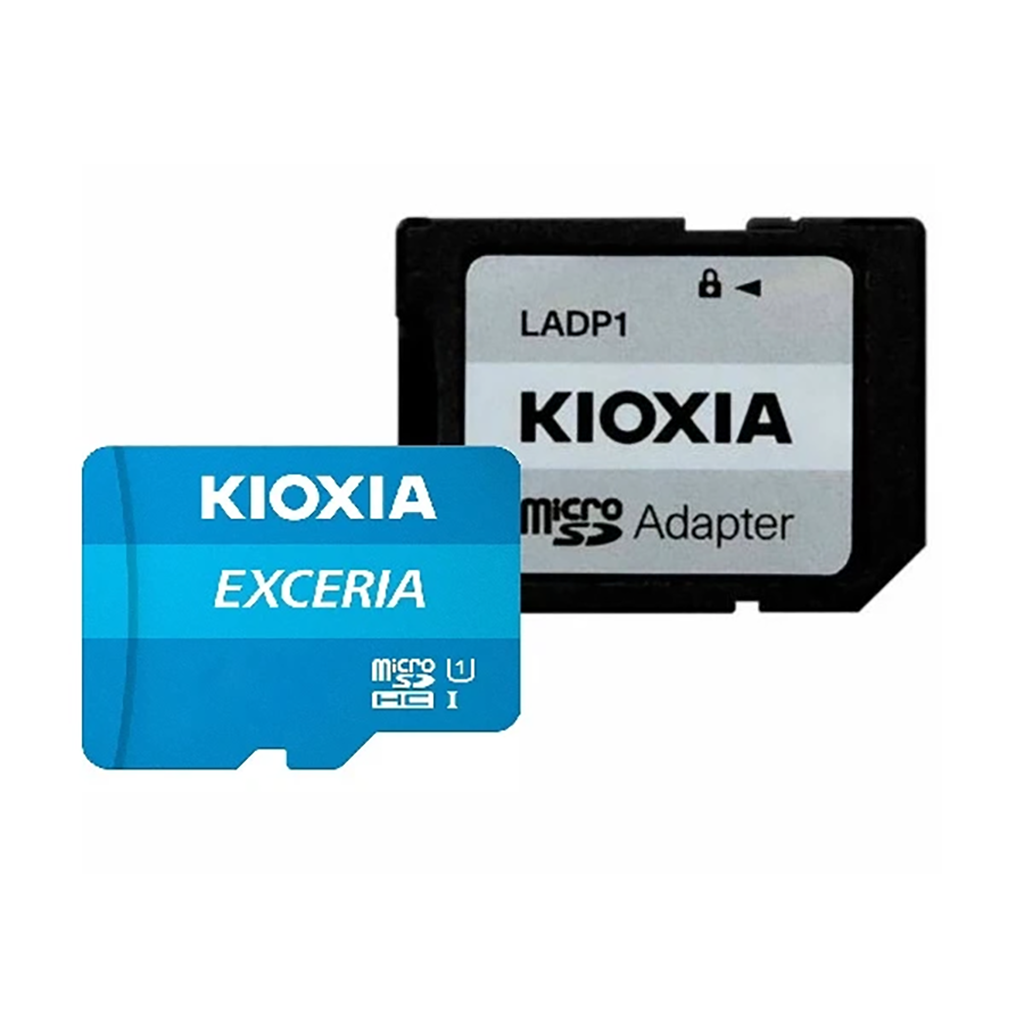 فروش نقدی و اقساطی کارت حافظه‌ microSDHC کیوکسیا مدل EXCERIA کلاس 10 استاندارد UHS-I U1 سرعت 100MBps ظرفیت 32 گیگابایت به همراه آداپتور SD