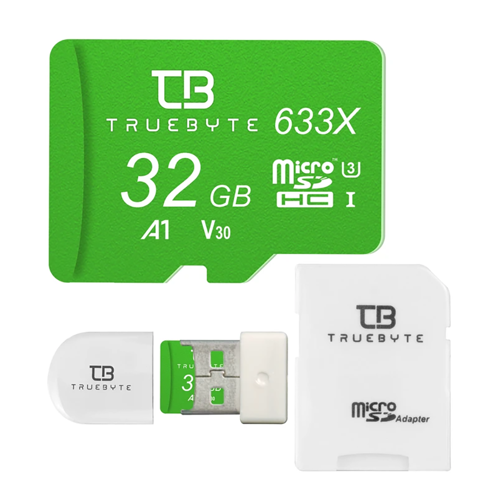 فروش نقدی و اقساطی کارت حافظه microSDHC تروبایت مدل A1-V30-633X سرعت UHS-I U3 سرعت 95MBps ظرفیت 32 گیگابایت