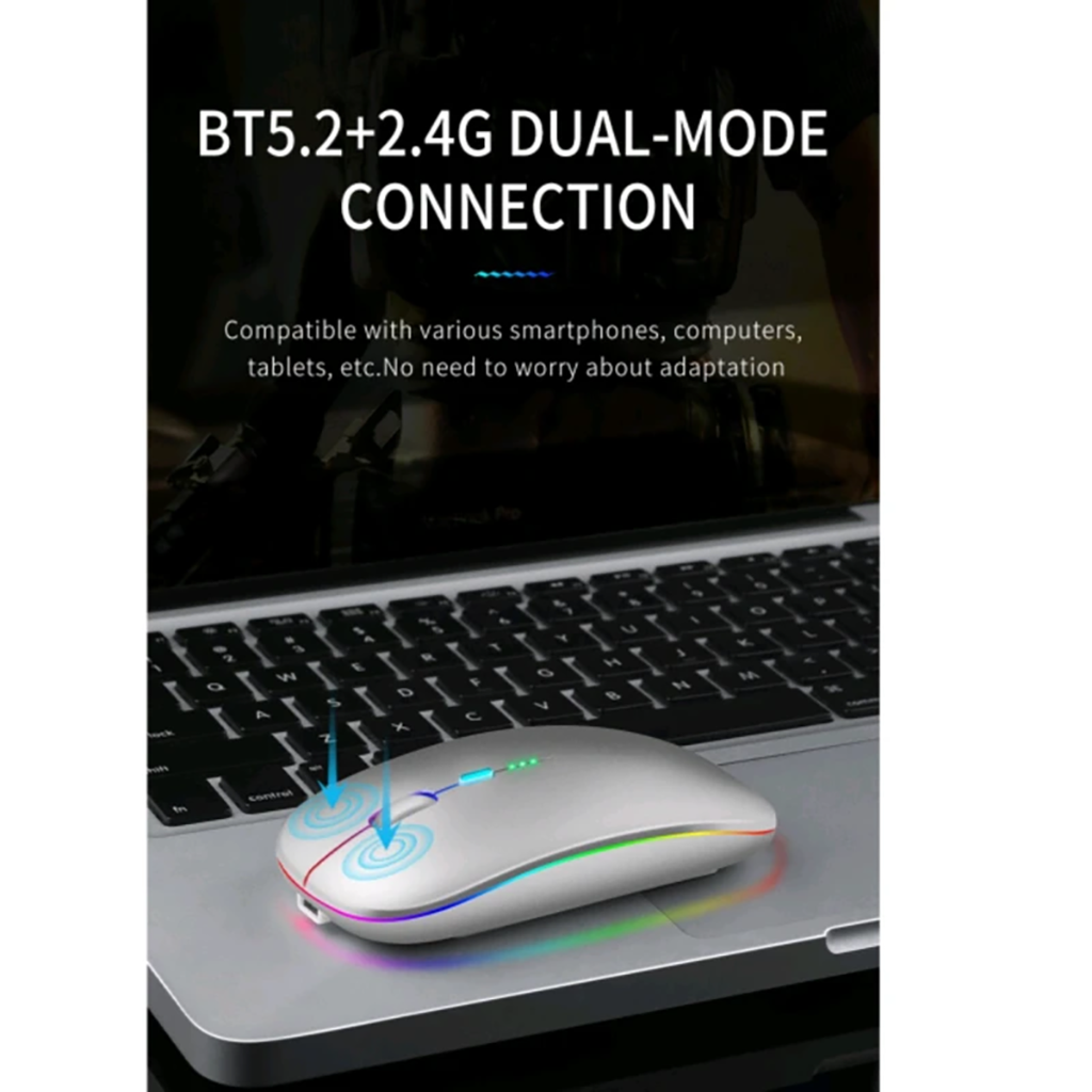 فروش اقساطی ماوس بی سیم مدل Silent RGB