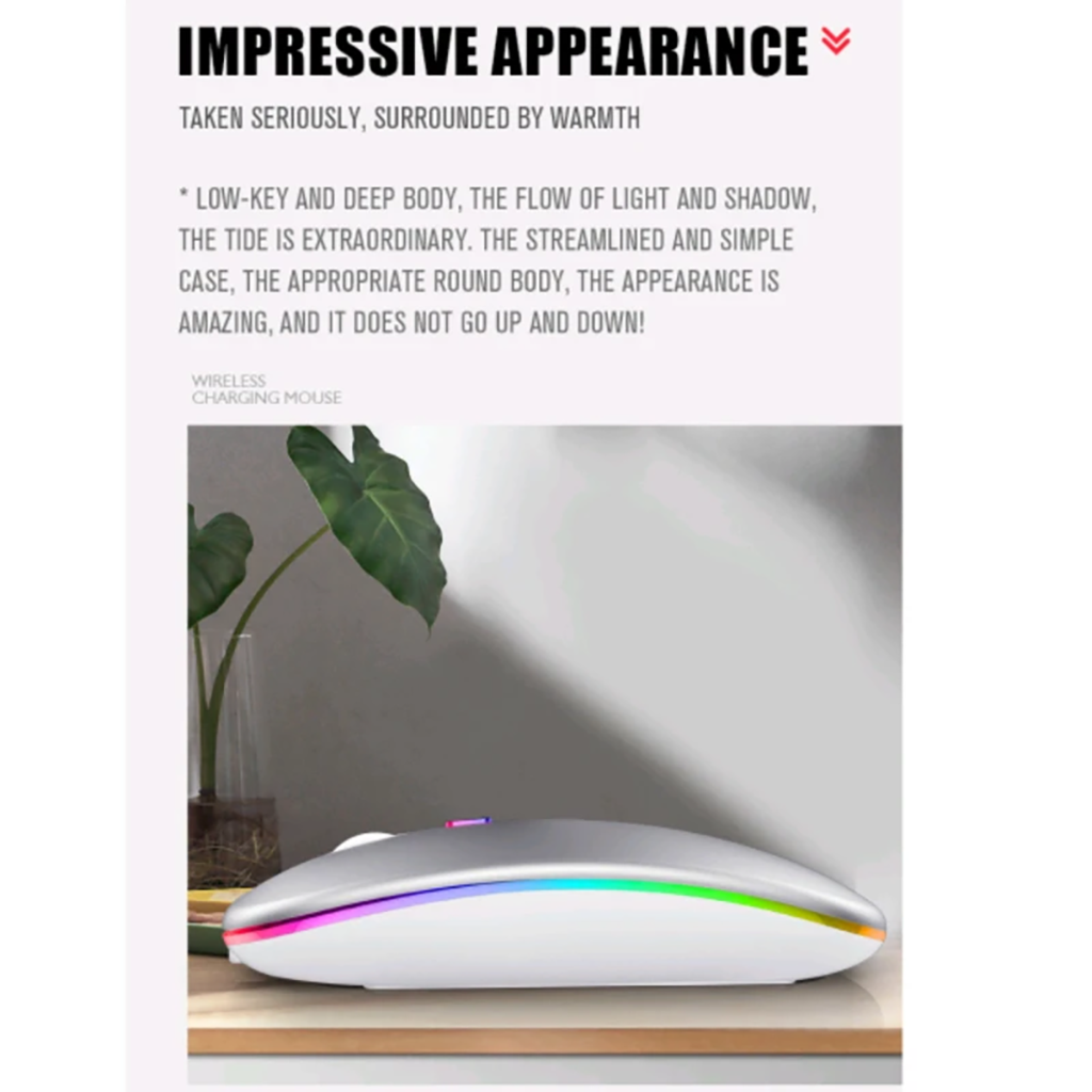 فروش اقساطی ماوس بی سیم مدل Silent RGB