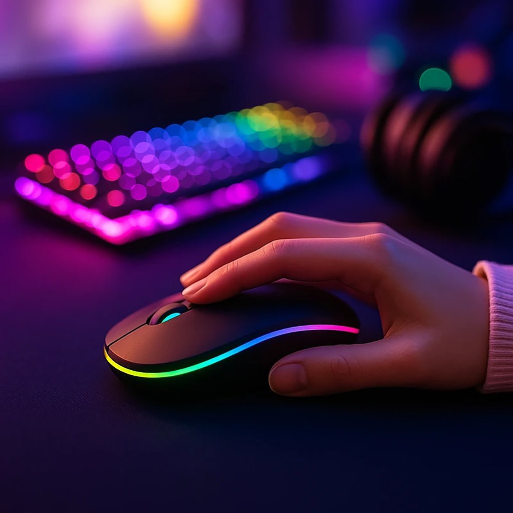 فروش اقساطی ماوس بی سیم مدل Silent RGB