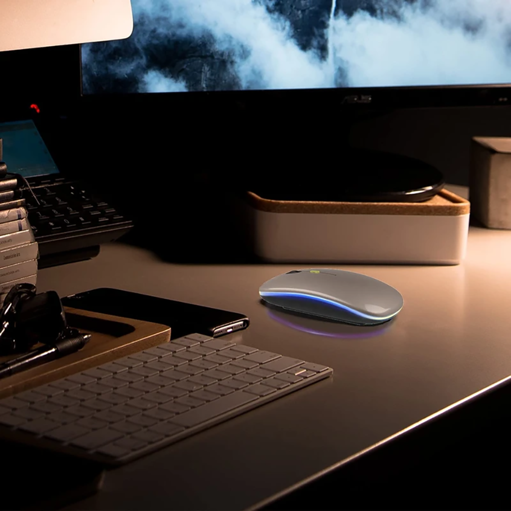 فروش اقساطی ماوس بی سیم مدل Slim RGB