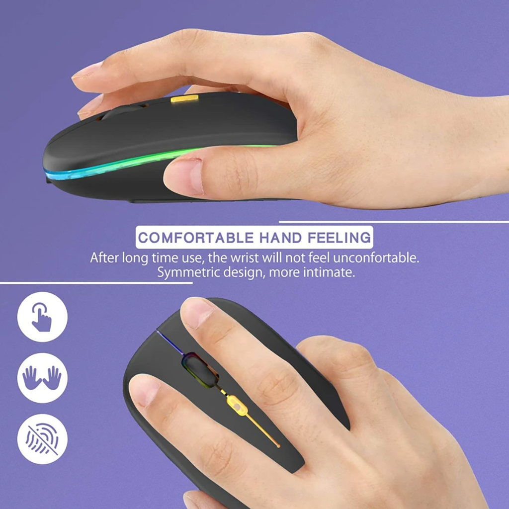 فروش اقساطی ماوس بی سیم مدل Slim RGB