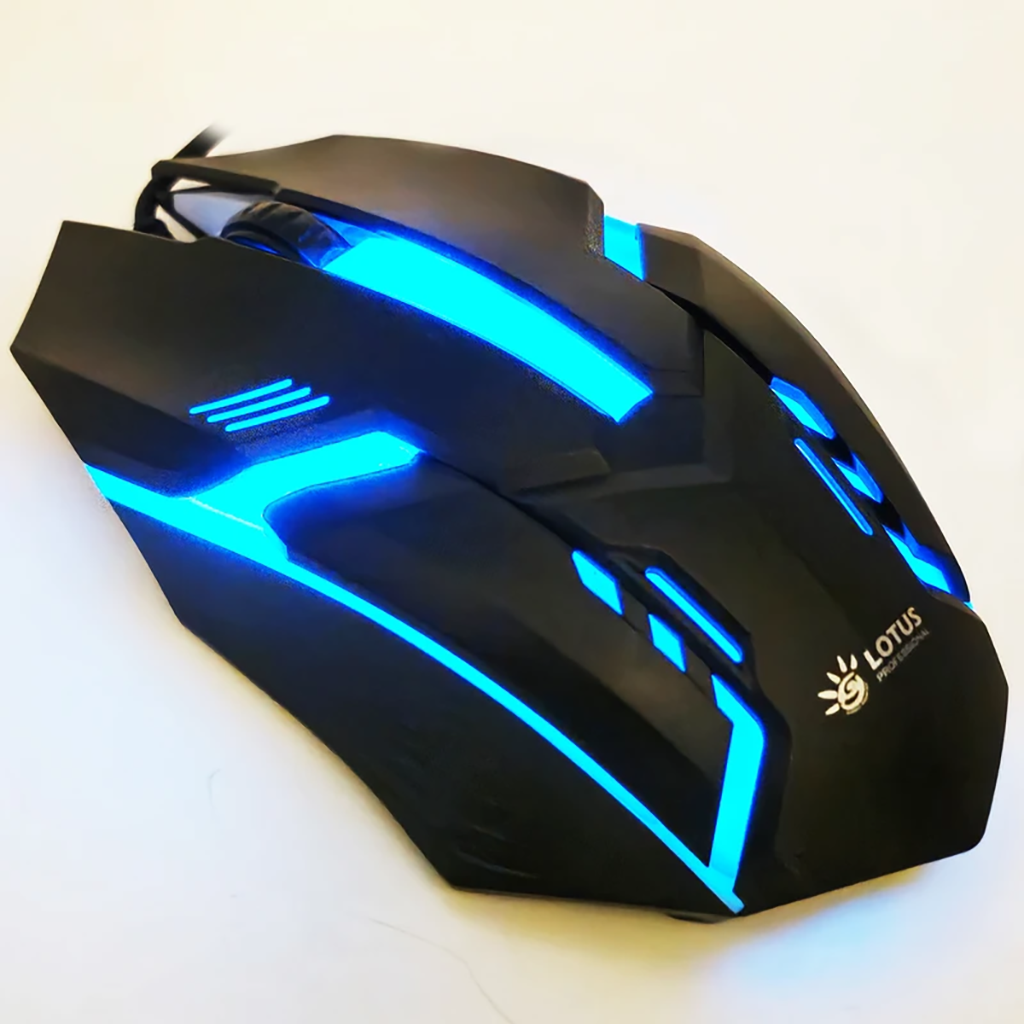 فروش اقساطی موس مخصوص بازی لوتوس مدل BLUELIGHT-5W کد 2024