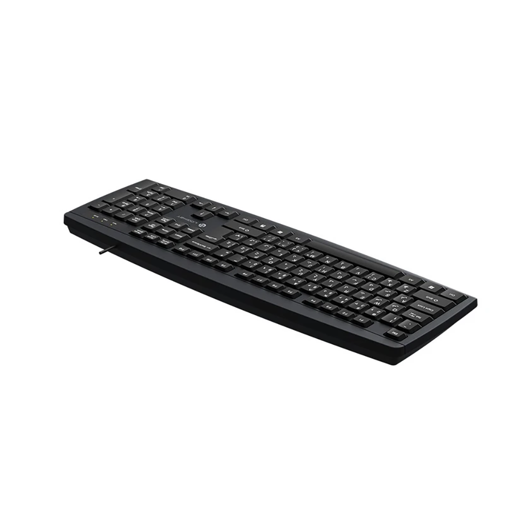 فروش اقساطی کیبورد با سیم لاجی کی مدل K113B، سوییچ ممبران، Full-Size با شرایط ویژه