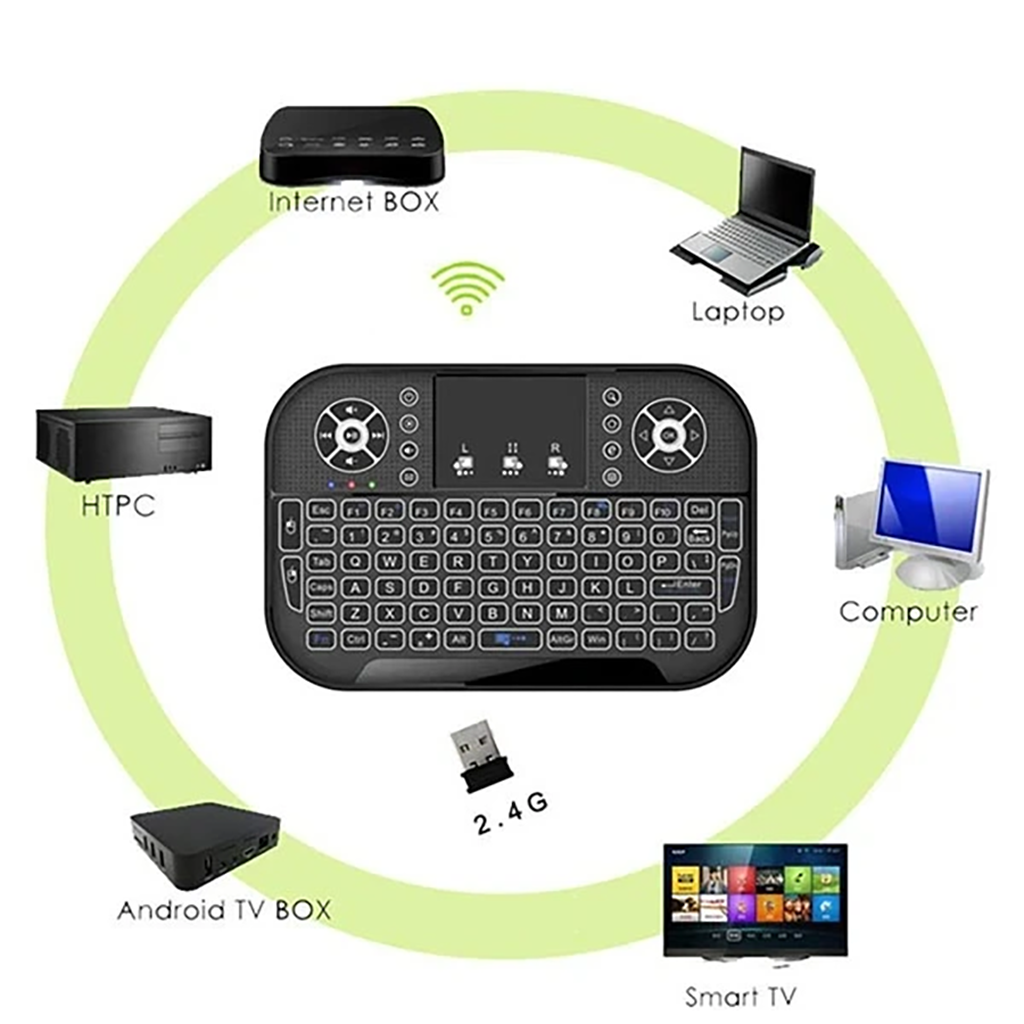فروش اقساطی کیبورد بی‌سیم آی تی لینک مدل BT 2.4USB IT با شرایط ویژه