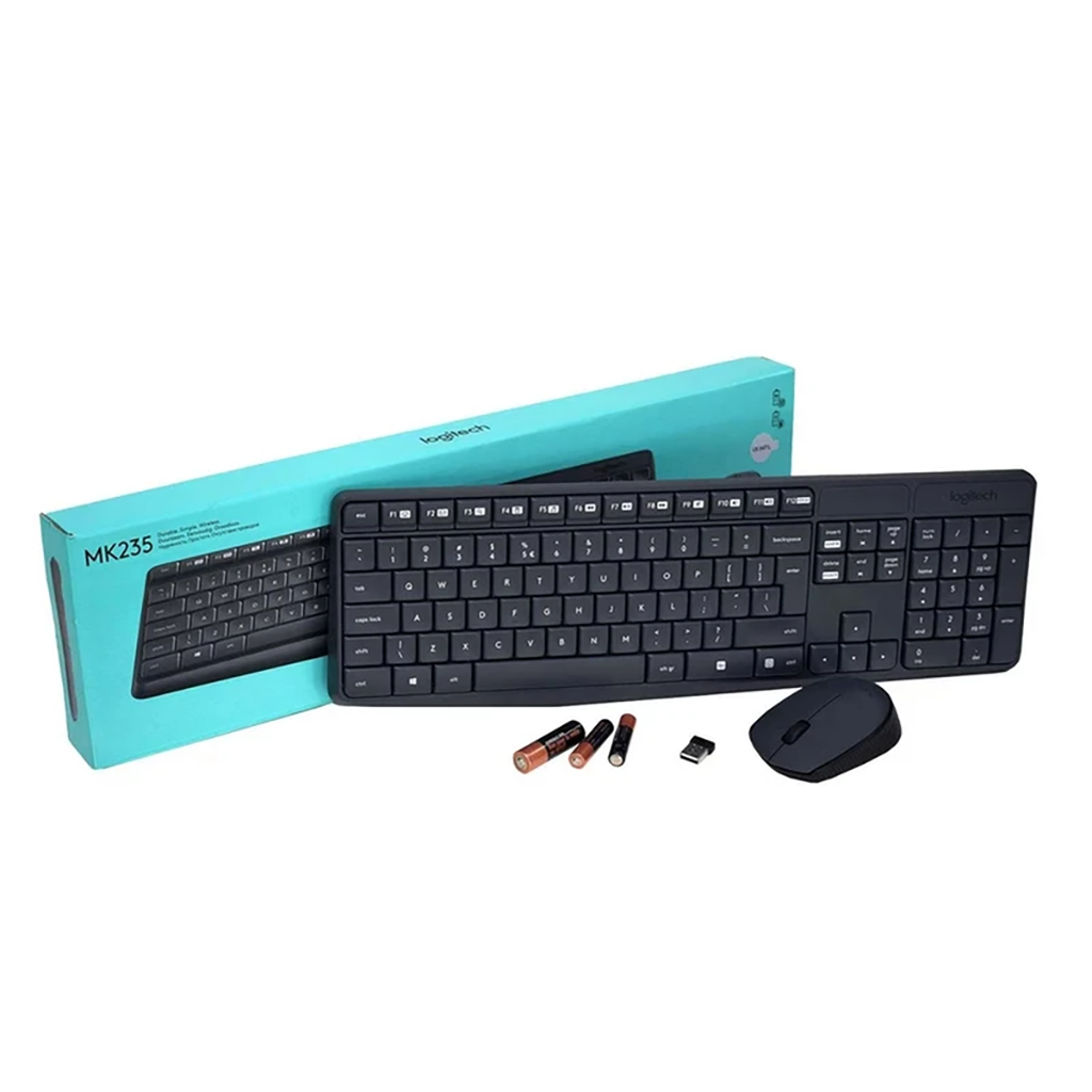 فروش اقساطی کیبورد و ماوس بی سیم لاجیتک مدل MK235 با شرایط ویژه