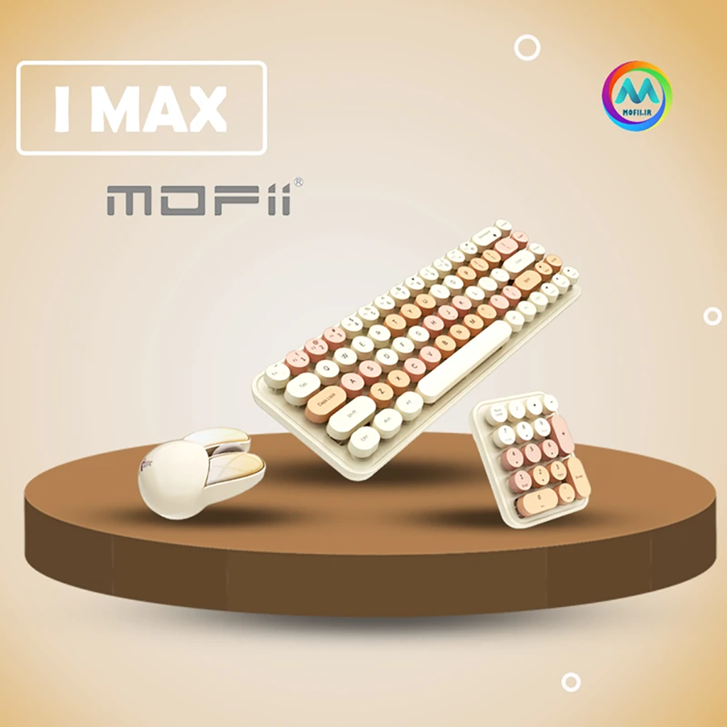 فروش اقساطی کیبورد و ماوس بی سیم مافی مدل I max با شرایط ویژه