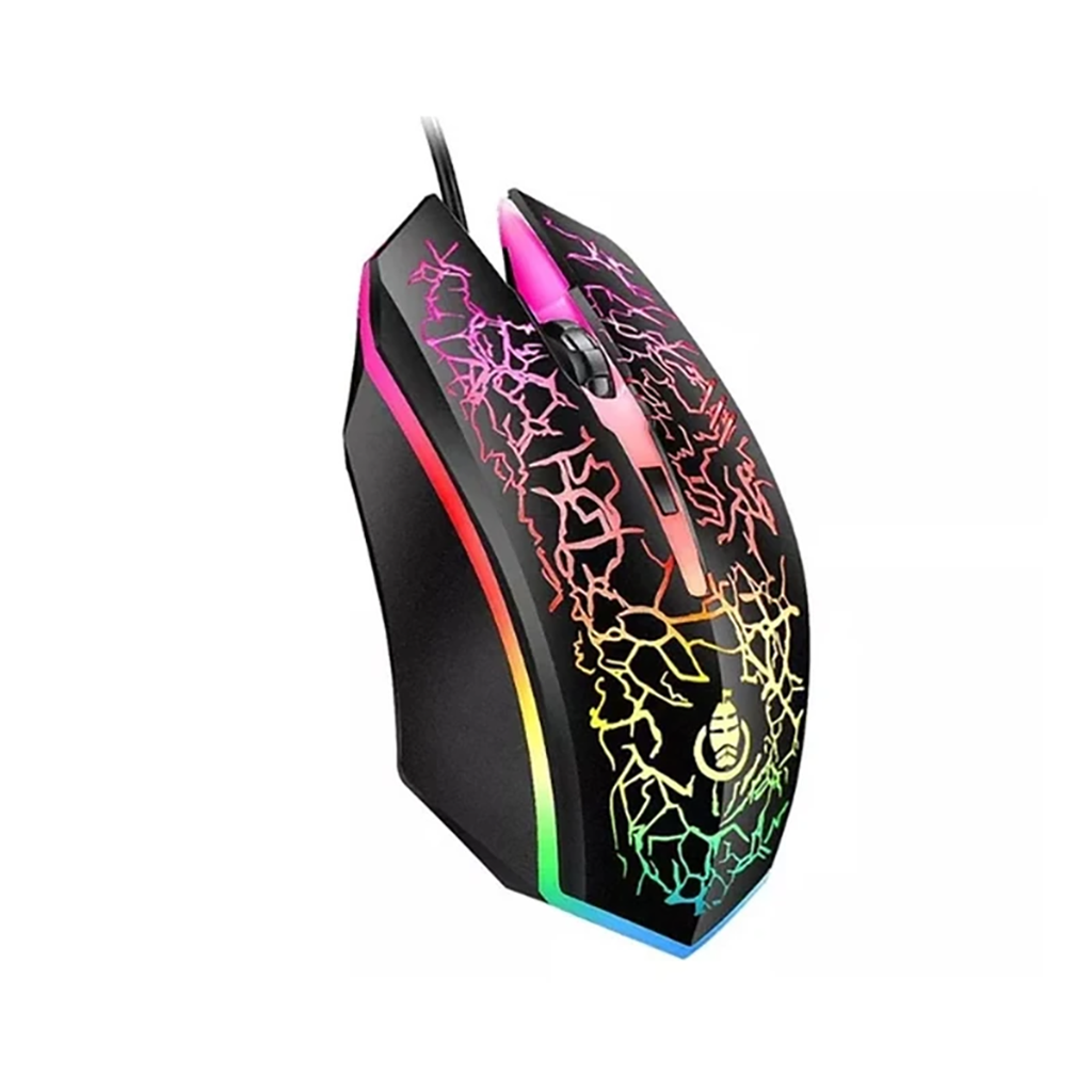 فروش اقساطی کیبورد و ماوس گیمینگ شیپادو مدل D500، سوییچ ممبران، Full-Size، نورپردازی LED RGB با شرایط ویژه