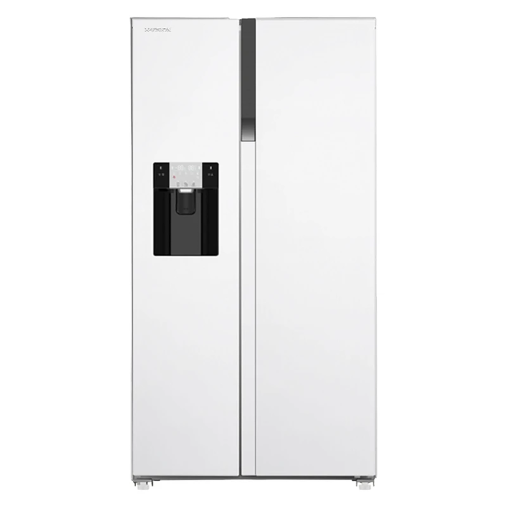 فروش نقدی و اقساطی یخچال فریزر ساید بای ساید 28 فوت ایکس ویژن مدل HS600-WI/SI