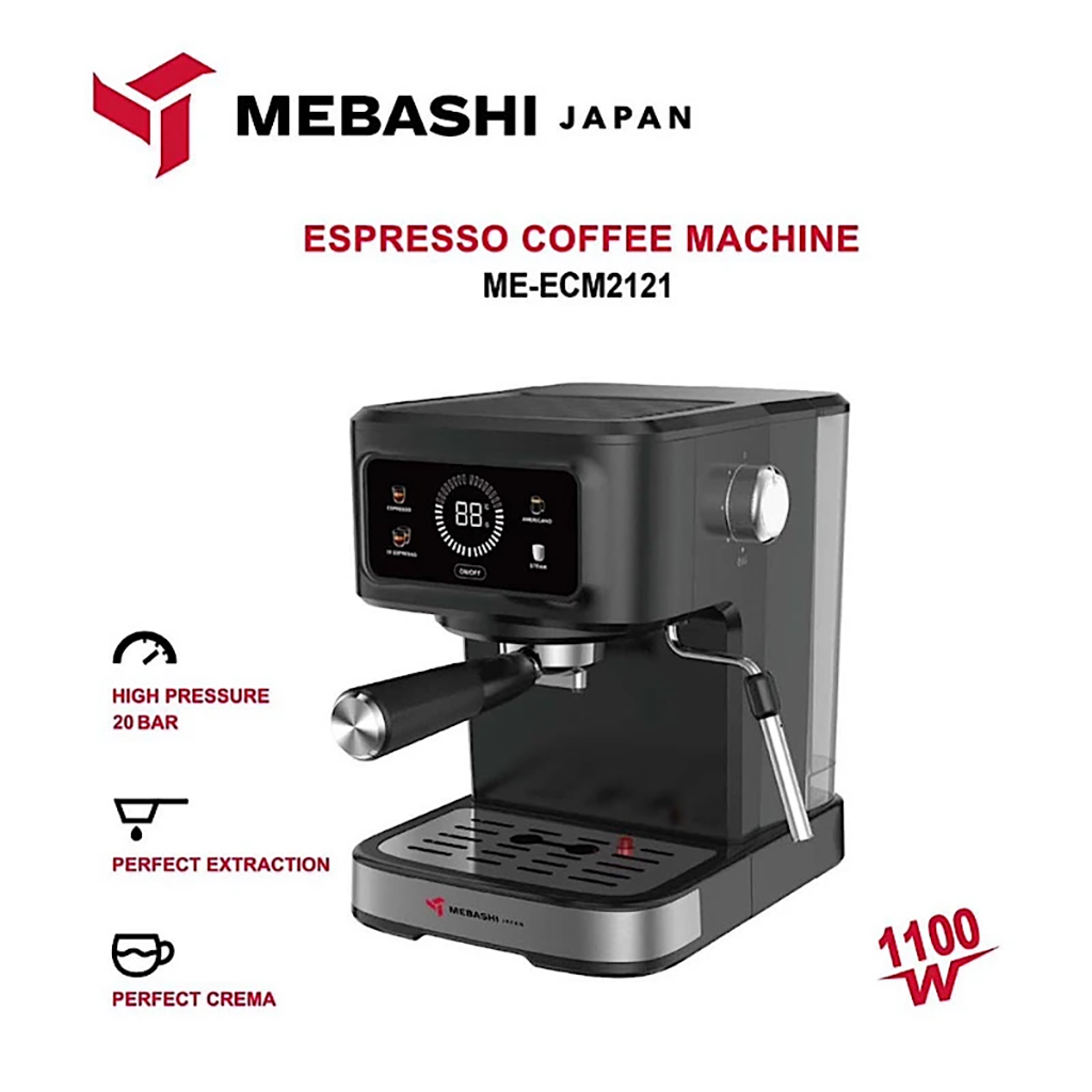 فروش نقدي و اقساطی اسپرسو ساز 1500 میلی‌لیتر مباشی مدل ME-ECM2121