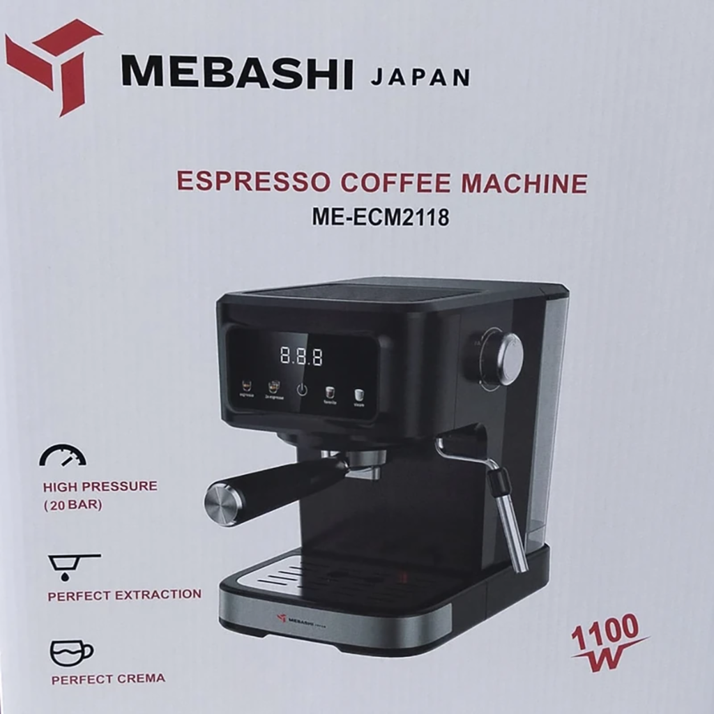 فروش نقدي و اقساطی اسپرسو ساز خانگی 1.5 لیتری مباشی مدل ME-ECM2118