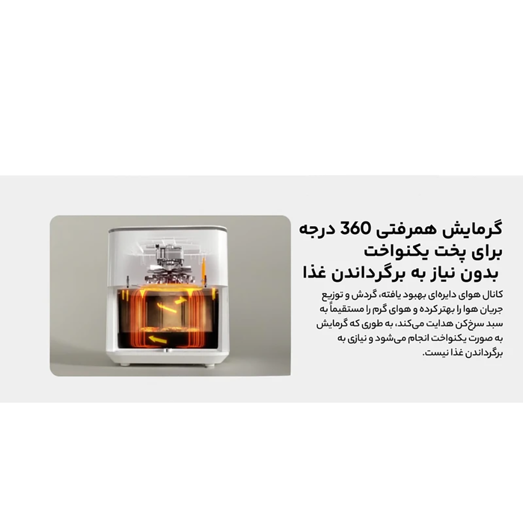 فروش نقدي و اقساطی سرخ کن بدون روغن شیائومی مدل MAF10