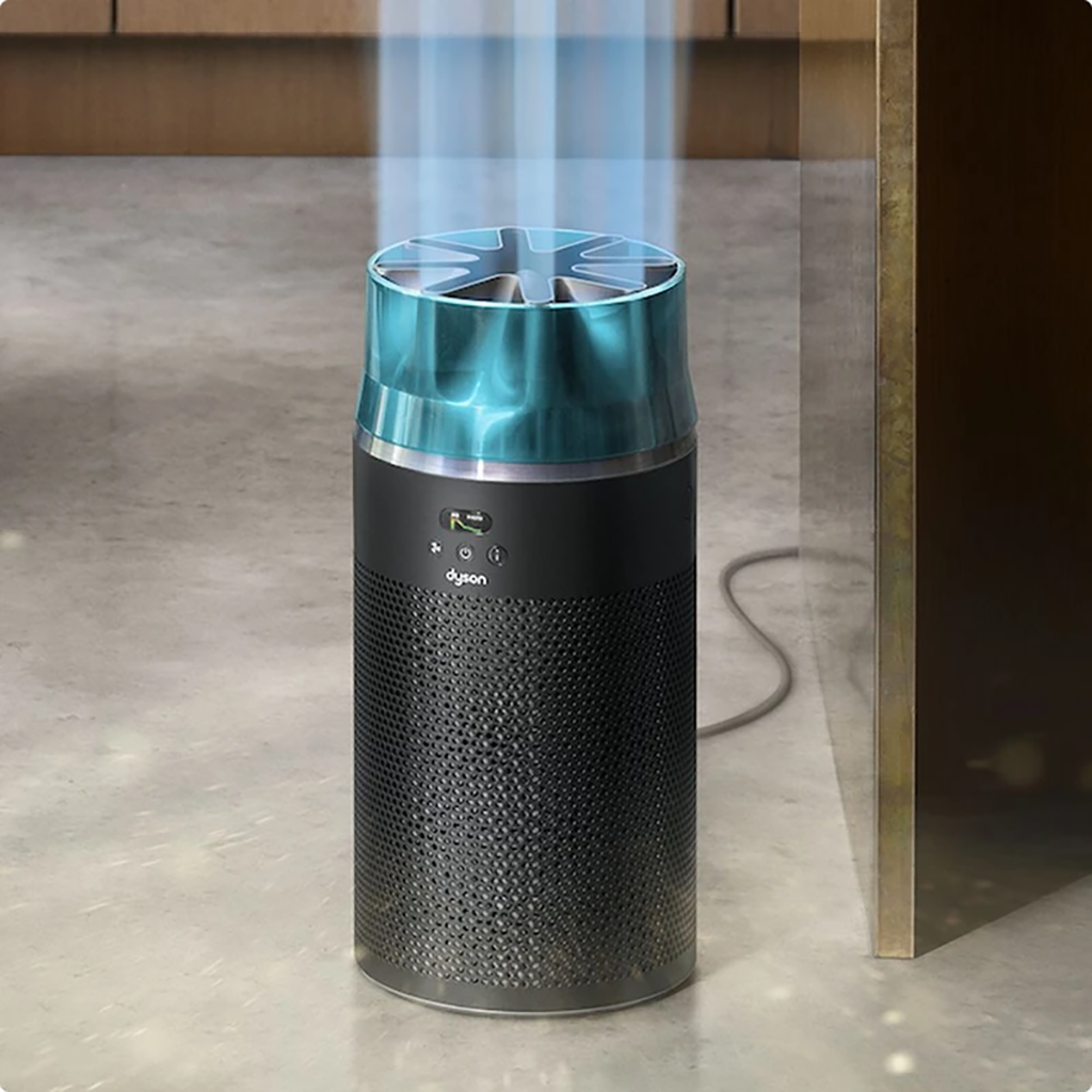 فروش نقدي و اقساطي دستگاه تصفیه کننده هوا خانگی ۲مرحله ای دایسون مدل HushJet Compact HJ10