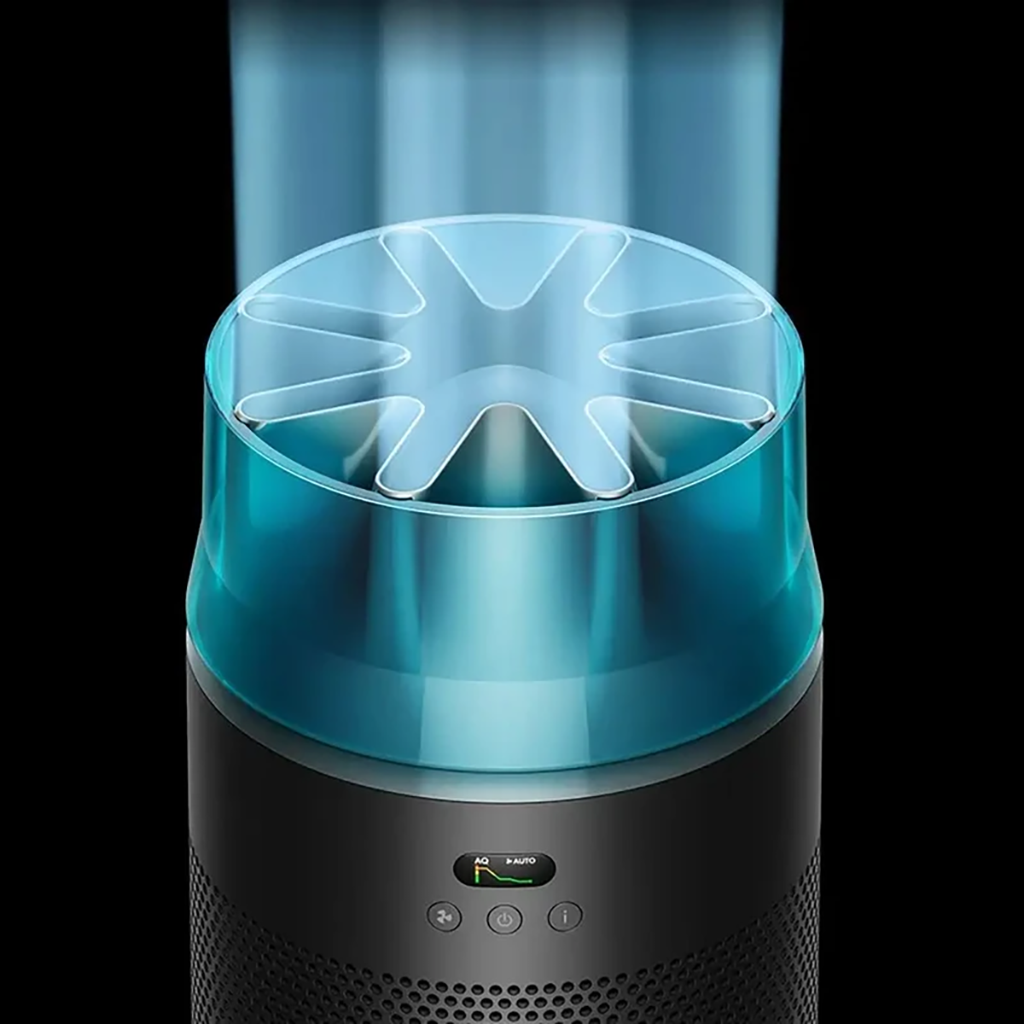 فروش نقدي و اقساطي دستگاه تصفیه کننده هوا خانگی ۲مرحله ای دایسون مدل HushJet Compact HJ10