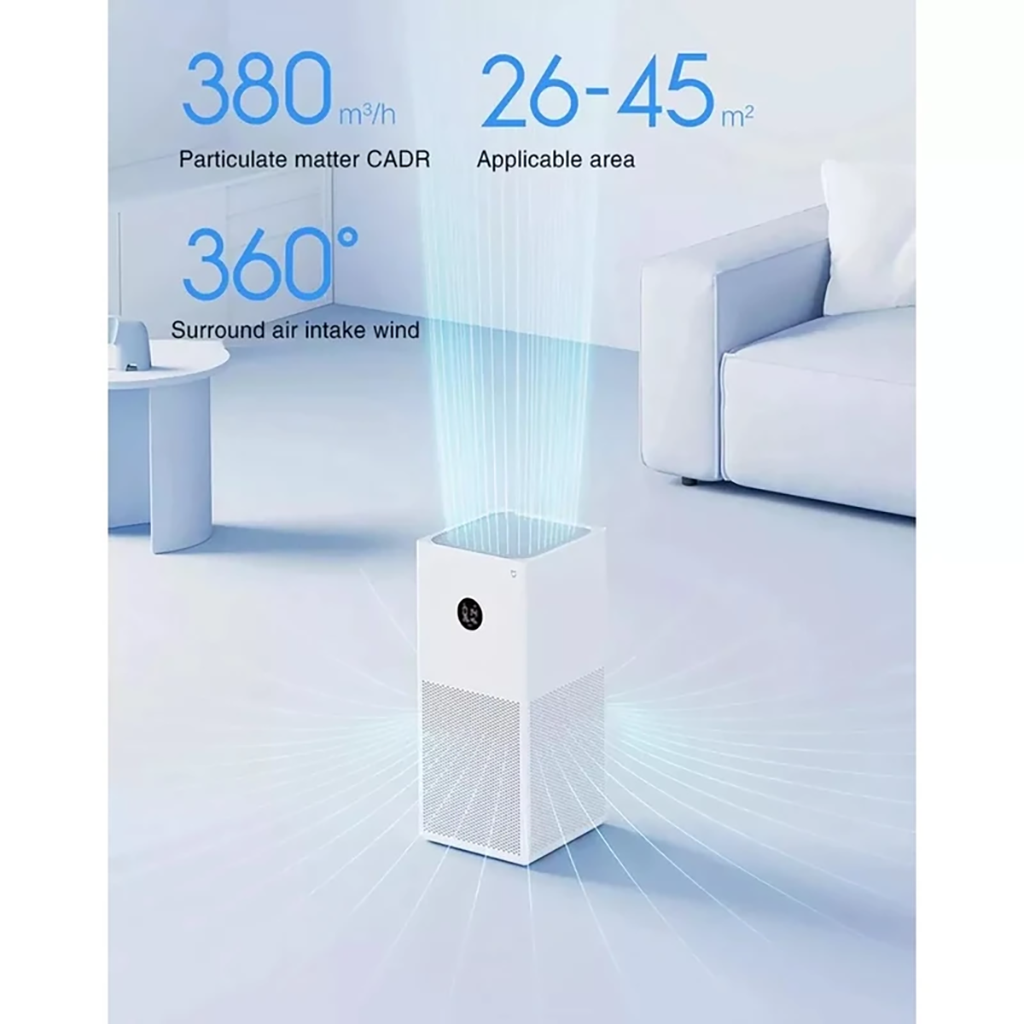 فروش نقدي و اقساطي دستگاه تصفیه کننده هوا شیائومی مدل Air Purifier 4 Lite