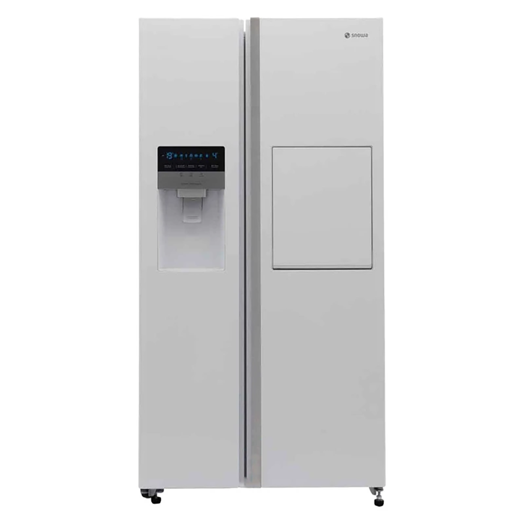 فروش نقدی و اقساطی یخچال و فریزر سايد بای سايد اسنوا سری هايپر 32 فوت مدل S2DI-M210-W