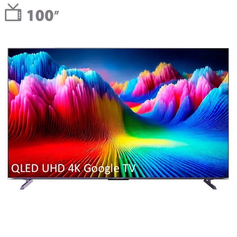 فروش نقدی و اقساطی تلویزیون 100 اینچ کیو ال ای دی هوشمند ایکس ویژن مدل 100X25